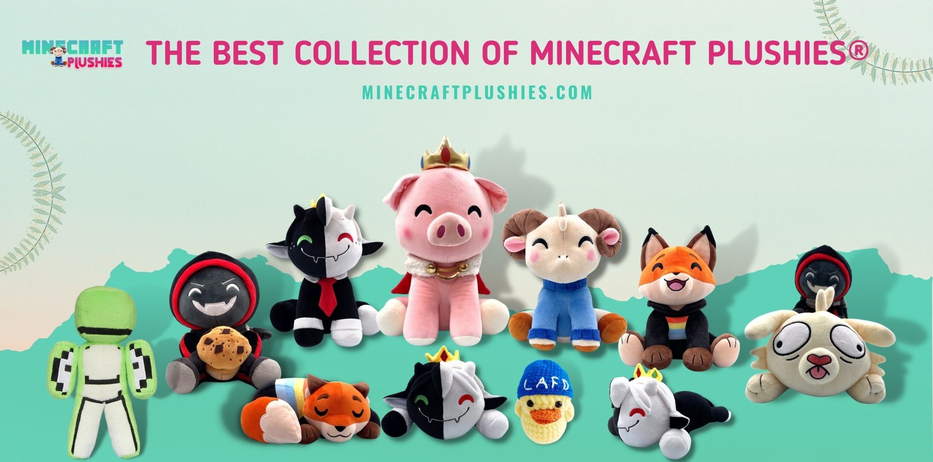 Details about   Minecraft Plushes 