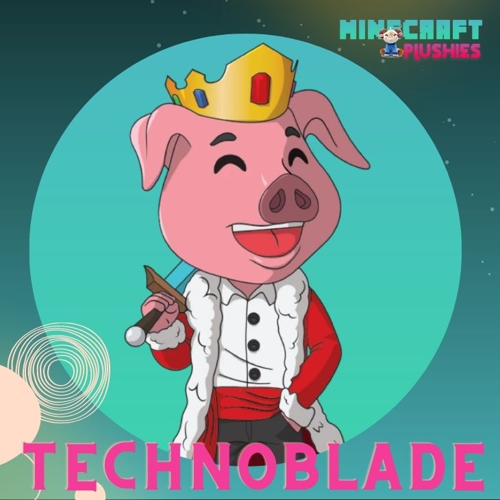 Technoblade Plush - Minecraft Plushies