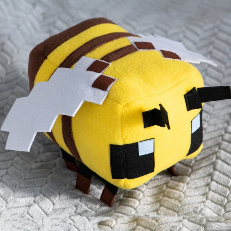 Yellow Bee Minecraft Tubbo Cute Stuffed Plush - Minecraft Plushies