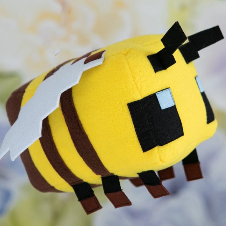 Yellow Bee Minecraft Tubbo Cute Stuffed Plush - Minecraft Plushies